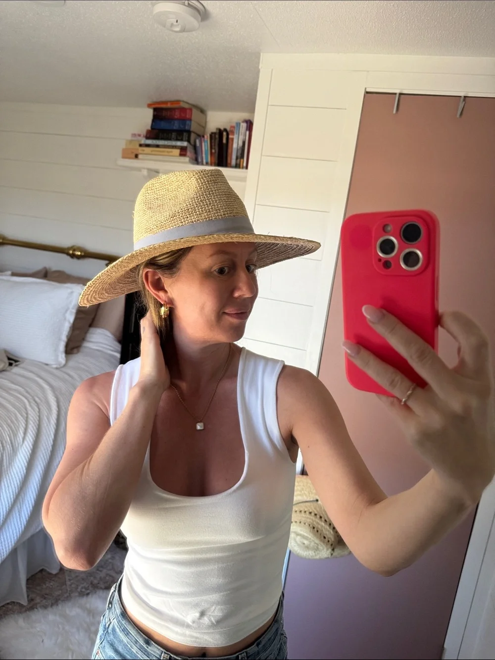 hatattack Straw Sun Hat in Natural